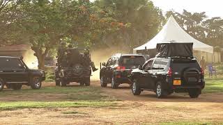 GEN MUSEVENI CONVOY VS GEN MUHOOZI CONOY 2024 [upl. by Ronnie862]