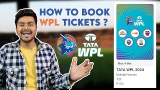 How To Book WPL 2024 Ticket  WPL Ticket कैसे बुक करें [upl. by Valenba590]