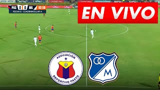 🔴 PASTO VS MILLONARIOS  PARTIDO EN VIVO HOY  FECHA 6 CUADRANGULARES LIGA BETPLAY 2024 [upl. by Dier]