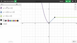 Learn Desmos Graph Color and Styling [upl. by Brnaba]