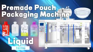 Fully Automatic Liquid Premade Doypack Irregularshaped bags Horizontal Packaging Machine【HuaCheng】 [upl. by Arnaldo]