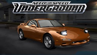 Mazda RX 7 1995  Customization And Test Drive  NFSU [upl. by Bloom]