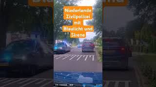 Dashcam Polizei in Zivil in den Niederlanden dashcam netherlands police policecar [upl. by Leafar]