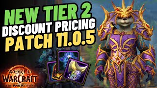 Massive Price Drop on Tier 2 Anniversary Armor Sets  WoW The War Within [upl. by Ivy]