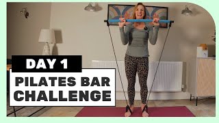 28 Day Pilates Bar Challenge Day 1 [upl. by Turnheim883]