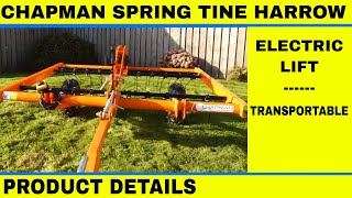 Spring Tine Harrow for maintaining your fields and paddocks [upl. by Medarda408]