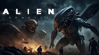 Alien Romulus 2024 Movie  Archie RenauxCailee Spaeny David Jonsson  Review and Facts [upl. by Maurilla]