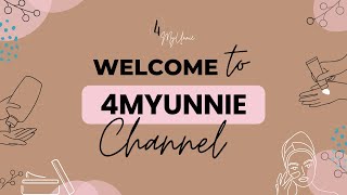 Welcome to 4MyUnnie Channel  Your soon to be favorite Skincare Vlog Stick Around [upl. by Judd]