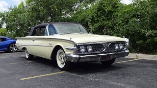 RARE 1960 Edsel Ranger Convertible in Yellow Paint amp Start Up amp Ride My Car Story with Lou Costabile [upl. by Jordain]