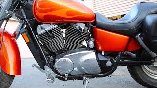 Honda Shadow VT1100 Review  Custom Parts amp Kits [upl. by Nnyleuqcaj]