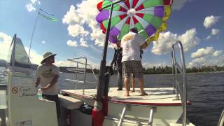 How To Parasail Coeur dAlene Idaho [upl. by Annaitat426]