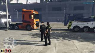 First day as Commercial Vehicle Enforcement [upl. by Freemon]