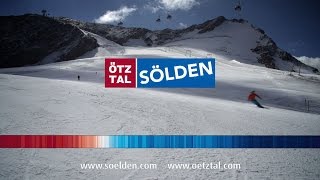 Erster Skitag am Rettenbachgletscher Sölden  Tirol  Österreich 2015 [upl. by Cloe]