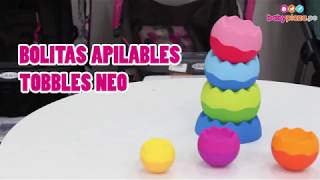 Bolitas Apilables Tobbles Neo  Fat Brain Toys  MegaBaby [upl. by Milissent787]