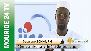 Actualité  Intégralité du discours du PM Ousmane Sonko  40ème anniversaire du Cfpt SénégalJapon [upl. by Anahsor613]