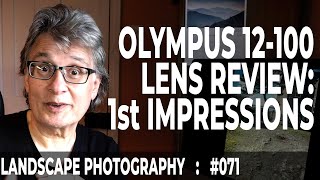 Olympus MZuiko 12100mm f4 Pro Lens Review [upl. by Ecidnak]