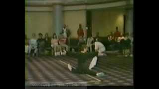 Cynthia Rothrock  Bermuda Championships 1985  Weapons kata [upl. by Swehttam]