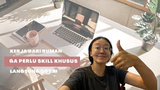 15 IDE KERJAAN FREELANCE BUAT PEMULA TANPA SKILL KHUSUS [upl. by Chem]