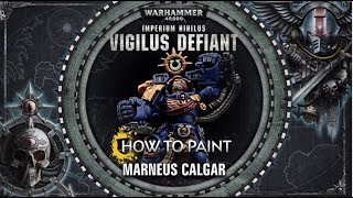 How to Paint Marneus Calgar [upl. by Hulbert]