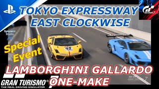 Gran Turismo 7 Special Event Lamborghini Gallardo OneMake  Tokyo Expressway  East Clockwise [upl. by Ecart981]