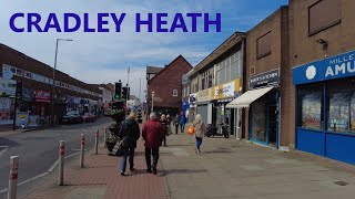 Cradley Heath High Street Walkthrough 2023 [upl. by Vyse640]