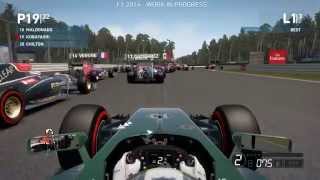 F1 2014  Difficulty Comparison [upl. by Kieffer]