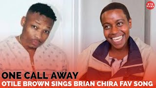 OTILE BROWN FORCED BY BRIAN CHIRA FANS TO SONG HIS FAVOURITE SONG onecallaway [upl. by Ahsilla]