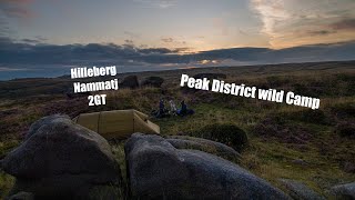 2 Night Wild Camp Peak District Hilleberg Nammatj 2 gt Husky Fog [upl. by Yadnus922]