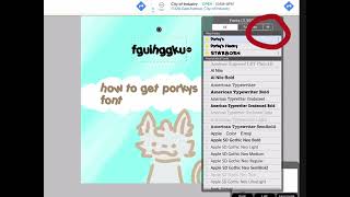 how to get porkys font [upl. by Ecnirp]