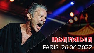 Iron Maiden  La Défense Arena Paris 26062022 • FULL MULTICAM CONCERT [upl. by Damali]