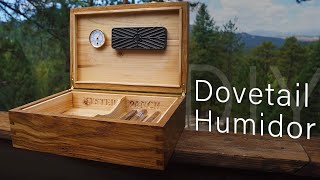 DIY Dovetail Humidor  HWDesigns [upl. by Sofer]