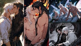 BL Manhwa Love Story  Love Between Fairy and Devil  Yaoi Historical Fantasy Anime Webtoon Romance [upl. by Dehlia]