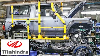 Mahindra Thar production  India Mahindra Factory [upl. by Corty575]