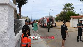 Alarma al declararse un incendio en un chalet de Badia Gran Llucmajor [upl. by Annayi374]