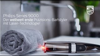 Philips BT929715 Der weltweit erste Bartschneider mit Laser [upl. by Reyaht]