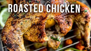 How To Roast A Chicken In The Oven StepByStep [upl. by Velvet]