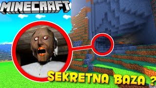 ZROBIŁEM SEKRETNĄ BAZĘ BABUNI GRANNY  BAZA MATRUNERPL MINECRAFT LUCY KICEK [upl. by Lleznol]