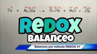 Balanceo Método REDOX paso a paso [upl. by Powder971]