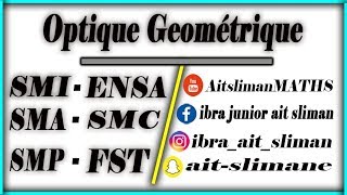 Cours  Optique Géométrique part 9 [upl. by Neeleuqcaj]