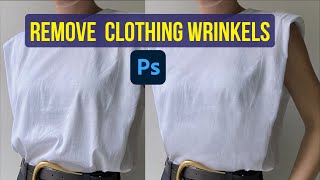 Fastest Way To Remove Clothing Wrinkles in Photoshop [upl. by Sema]