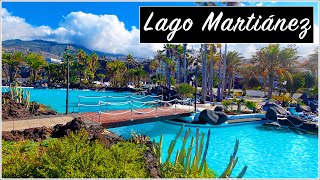 4K Lago Martiánez Puerto de la Cruz  Recorrido por las hermosas piscinas del norte de Tenerife [upl. by Atika]