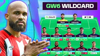 FPL GAMEWEEK 6 WILDCARD 🔥  Fantasy Premier League 2425 [upl. by Skoorb173]