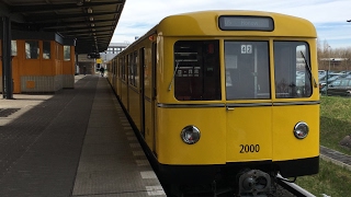 UBahn Berlin  Reaktivierter DZug auf U5Probefahrt 4K [upl. by Lamont257]