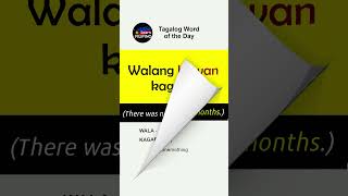 BUWAN  Filipino Word of the Day learnfilipinolanguage [upl. by Anika]