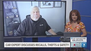 Expert speaks on Takata airbag recalls catalytic converter thefts and protections 2 [upl. by Neerak]