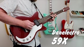 Danelectro 59X  Demo and overview [upl. by Soelch596]