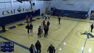 Charter School for Applied Tech High School vs NiagaraWheatfield High School Mens Other Basketball [upl. by Darrin]