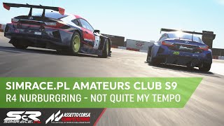 Simracepl Amateurs Club Season 9 R4 Nurburgring  Assetto Corsa Competizione [upl. by Luisa]