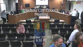 Wausau City Council Meeting  102224 [upl. by Stoughton]