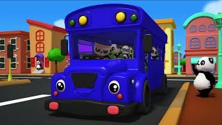 Wheels On The Bus Poem  Nursery Rhyme Song And Children Rhymes [upl. by Renee]